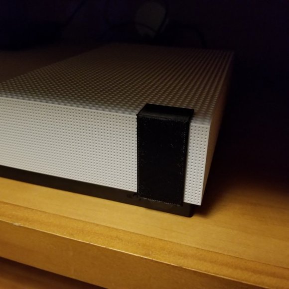 Microsoft Xbox One S Power Button Blocker Press Proof Blocks and Stops Light - Picture 2 of 5